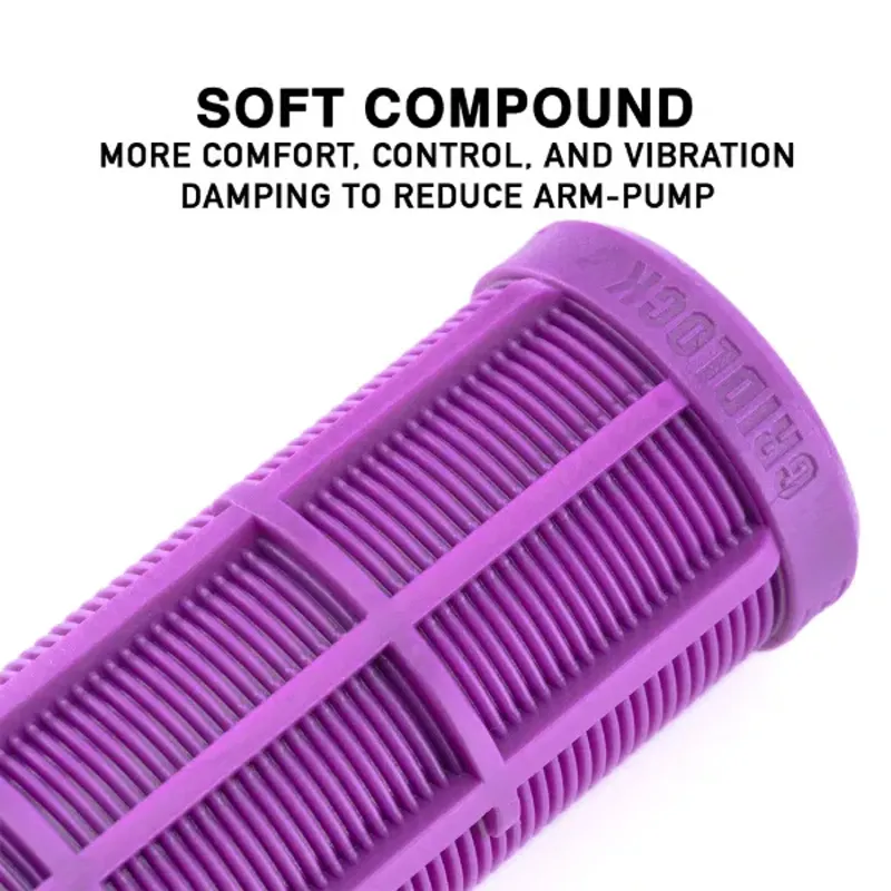 DMR Gridlock Lock-On Grips Purple -1