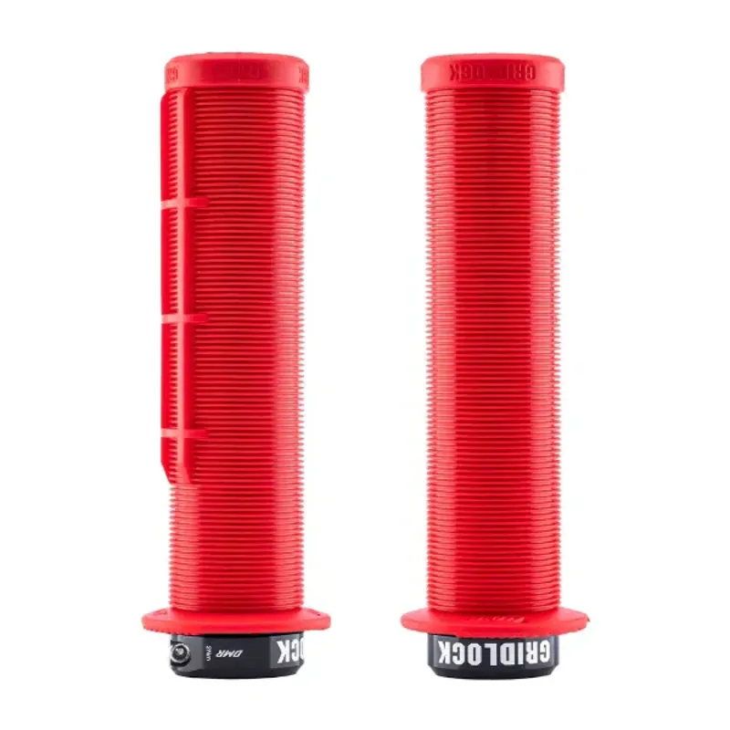 DMR Gridlock Lock-On Grips Red