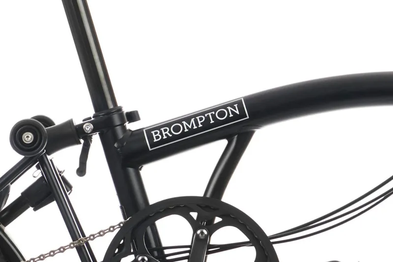 Brompton C Line Mid 6 Speed Folding Bike 2025 Matt Black-3