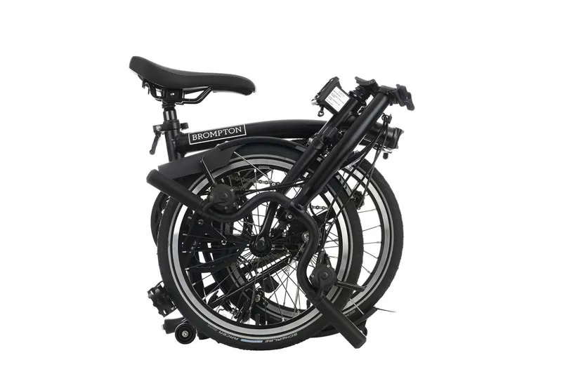 Brompton C Line Mid 6 Speed Folding Bike 2025 Matt Black-1