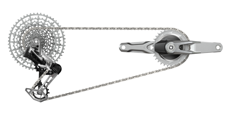 SRAM 1987 T-Type Eagle Transmission AXS Groupset Limited Edition Silver