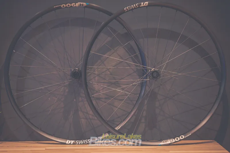 DT Swiss H1900 30mm Rim 110x15 Boost Hybrid 29er Front E-MTB Wheel Black-7