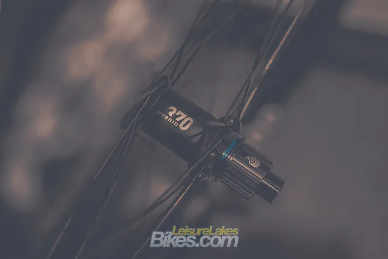 DT Swiss H1900 30mm Rim 12x148 mm Boost Hybrid 29er Rear E-MTB Wheel Black-5