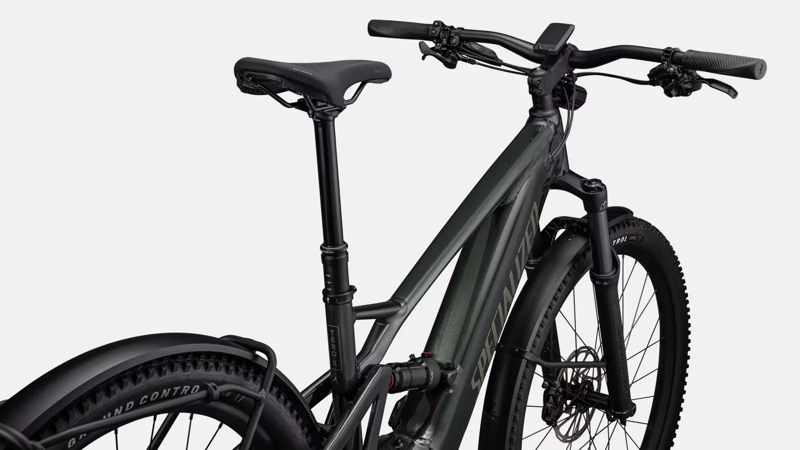 Specialized Tero X 5.0 Electric Bike 2024 Oak Green Metallic/Oak Green-3