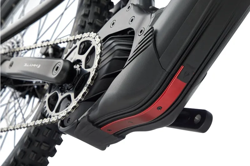 Whyte E-180 S MX Super Enduro Electric Bike 2023 Matte Black/Chilli/Grey-5