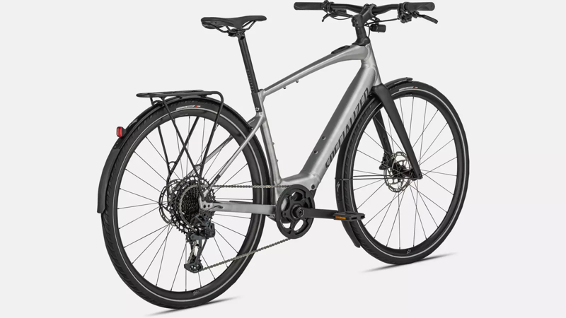 Specialized Vado SL 5.0 EQ Electric Bike 2024 Brushed Aluminium/Black Reflective-2