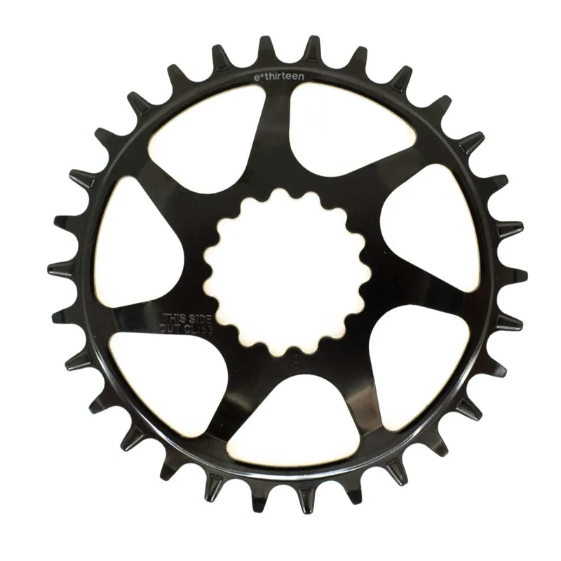 E13 Helix Steel Direct Mount Chainring 30T Black