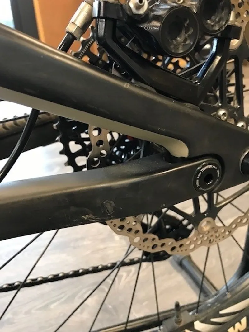 EX DEMO Whyte E-Lyte 150 Works XL Electric Bike 2024 Gloss Olive/UD Carbon-2