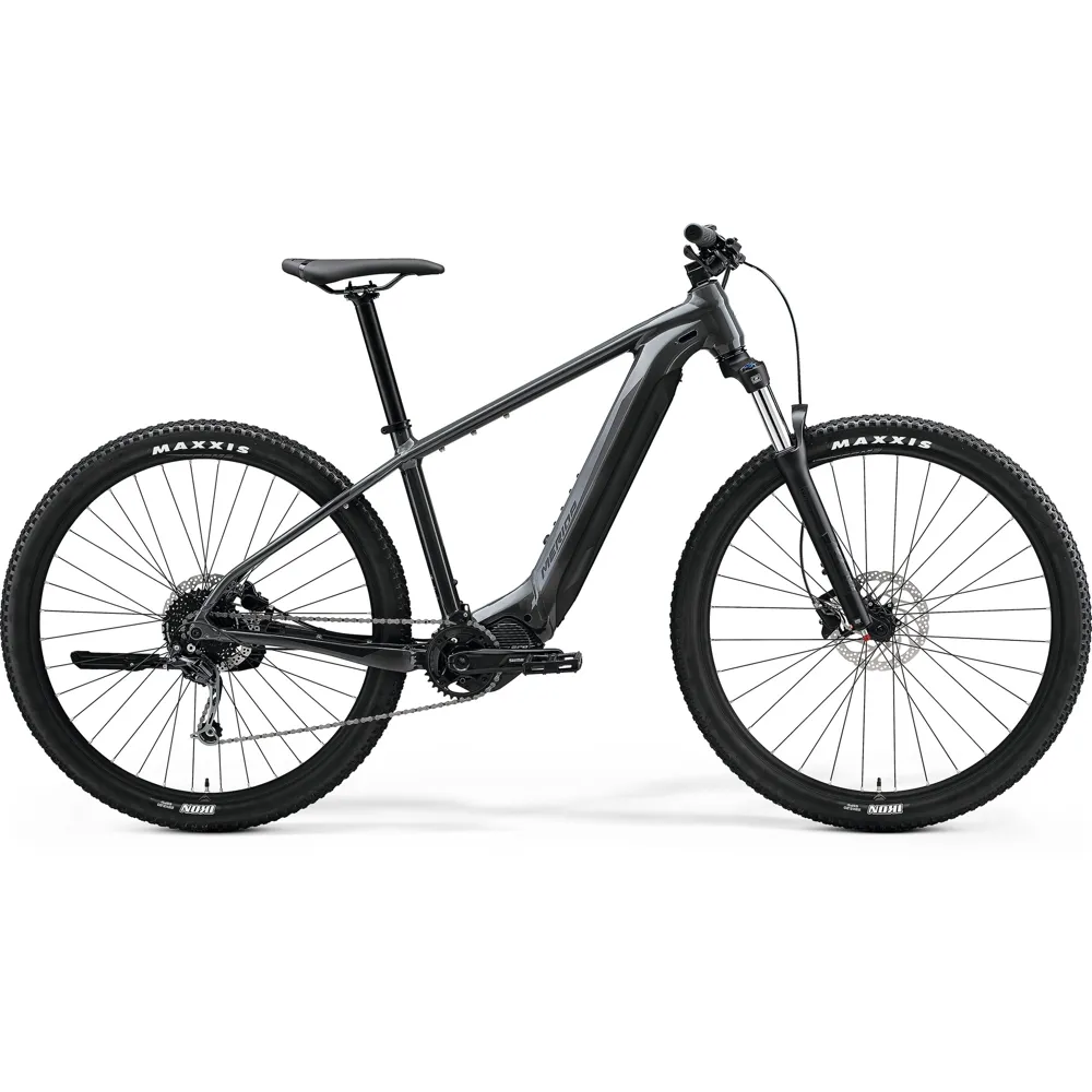 Merida eBig Nine 400 Mountain Bike Grey/Black electric bike, photo from Leisure Lakes Bikes