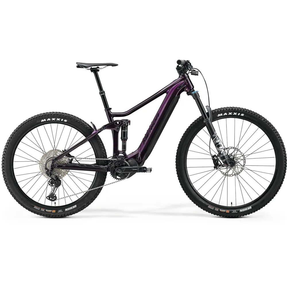 MERIDA Merida eOne-Forty 700 Electric Mountain Bike 2022 Purple/Black