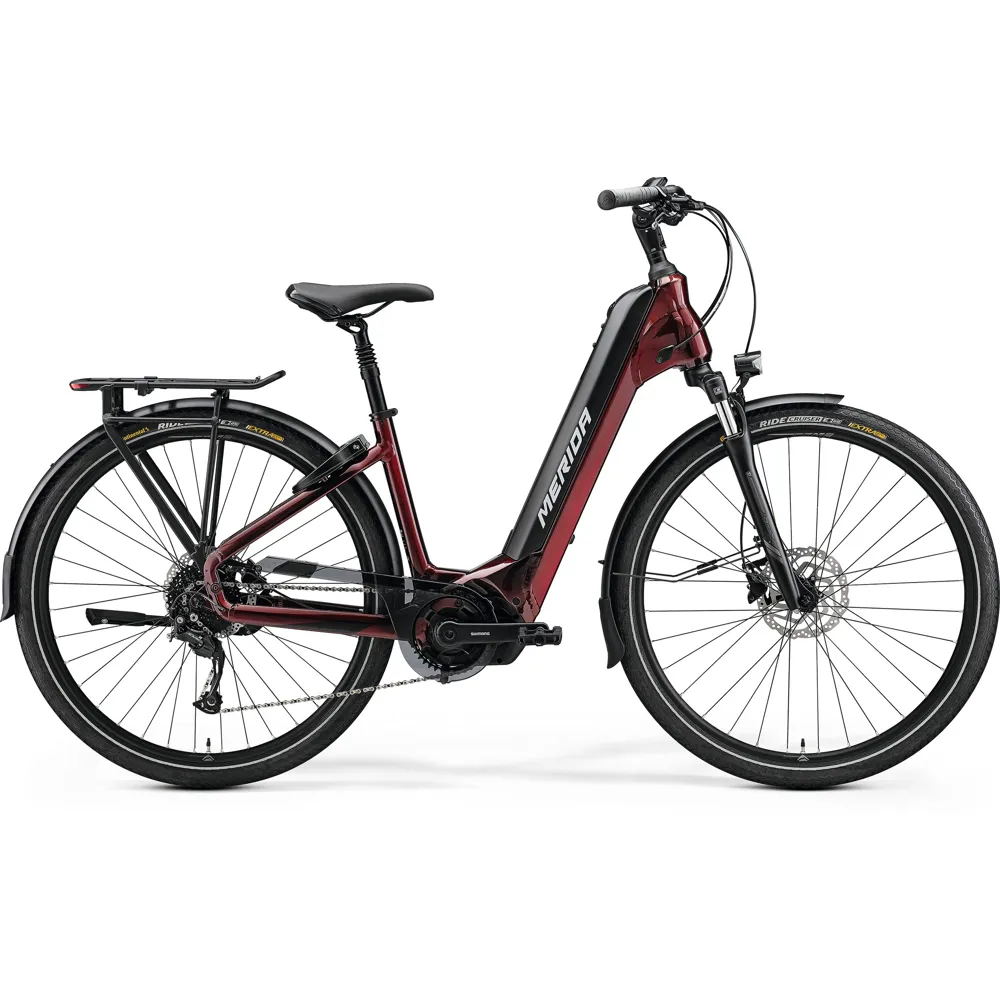 Merida Espresso City 400 EQ electric bike, photo from Leisure Lakes Bikes