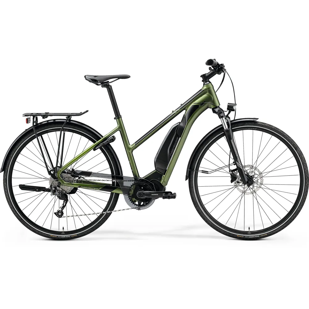 Merida Espresso 300 SE EQ Low Step electric bike, photo from Leisure Lakes Bikes