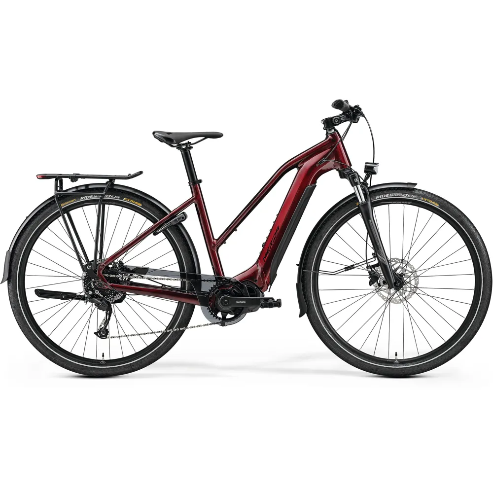 Merida Espresso 400 S EQ Low Step electric bike, photo from Leisure Lakes Bikes
