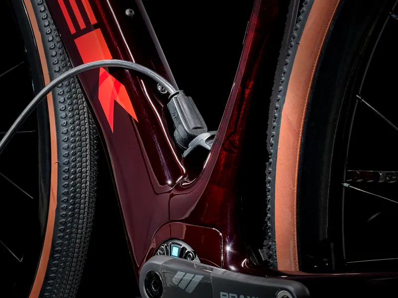 Trek Domane+ SLR 9 eTap Electric bike 2024 Carbon Red Smoke-4