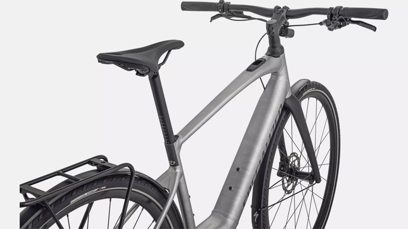 Specialized Vado SL 5.0 EQ Electric Bike 2024 Brushed Aluminium/Black Reflective-3