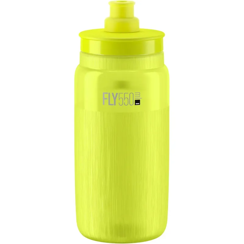 Elite Fly Tex Water Bottle Fluoro Yellow 550 ml