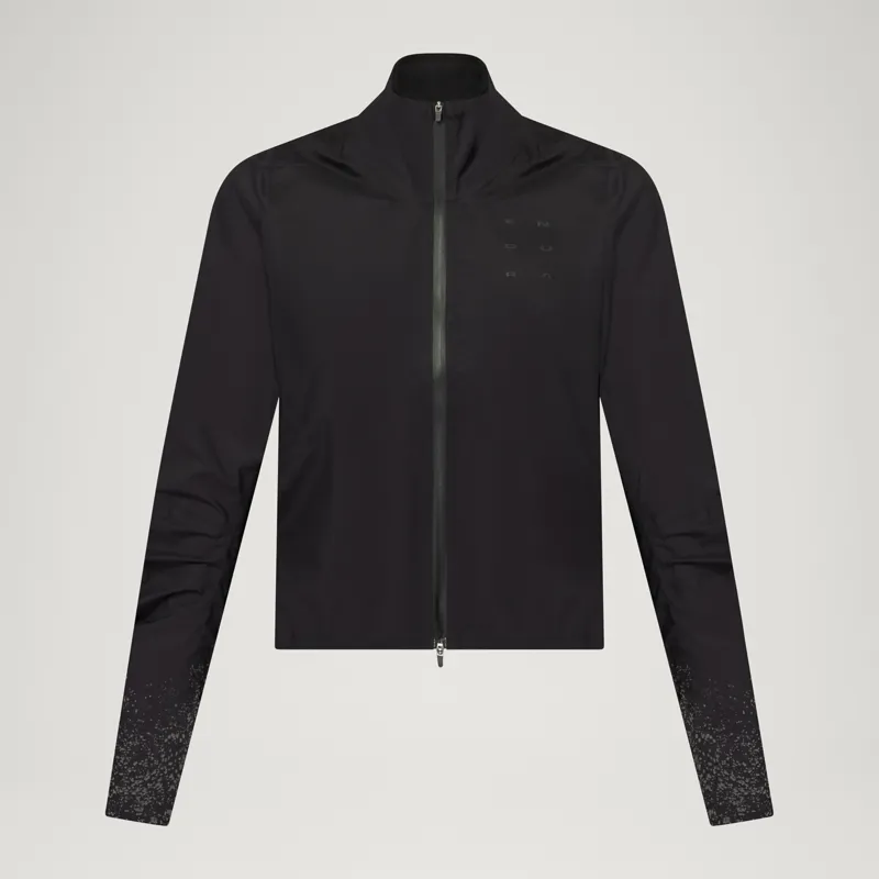 Endura AllTrack Race Cape Jacket Black Reflective Print