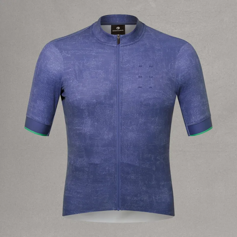 Endura FS260 Print Short Sleeve Jersey Indigo Rock