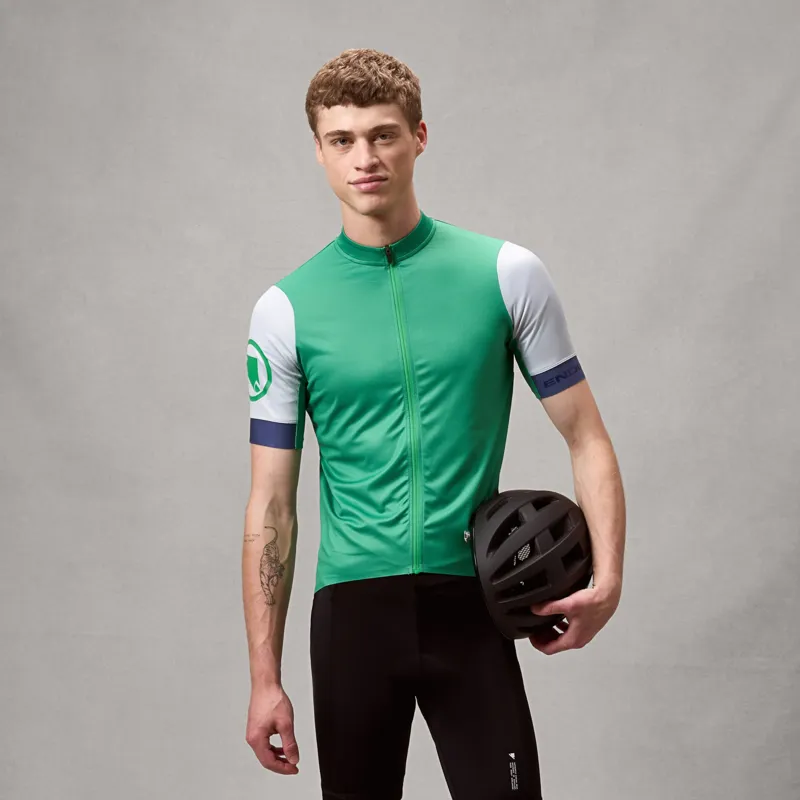 Endura FS260 Short Sleeve Jersey Regular Emerald