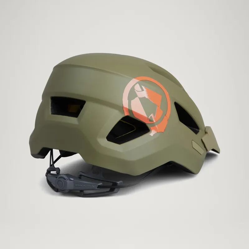 Endura Hummvee Youth MTB Helmet Tweed Green-1