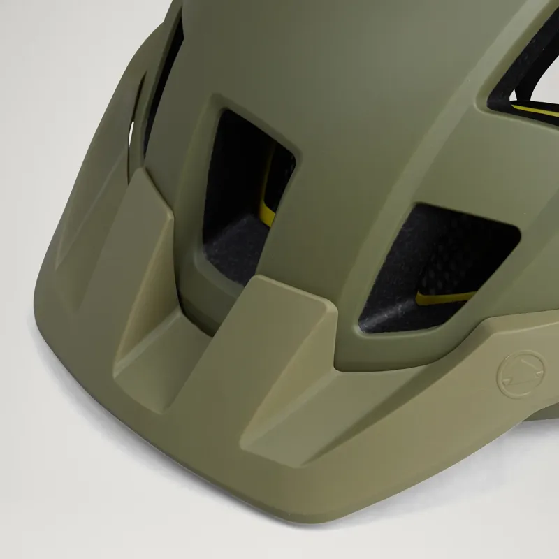 Endura Hummvee Youth MTB Helmet Tweed Green-2