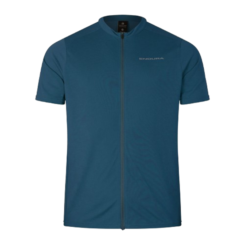 Endura Loop SS Zip Jersey Barra Blue