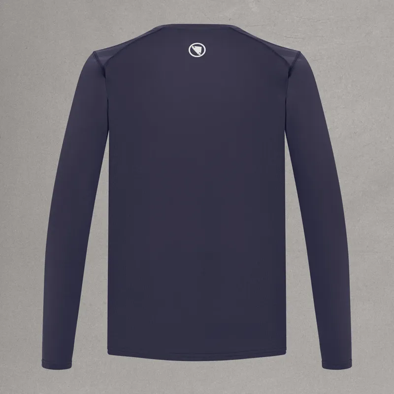Endura Loop Tech Long Sleeve Tee Shirt Carbon Grey-1