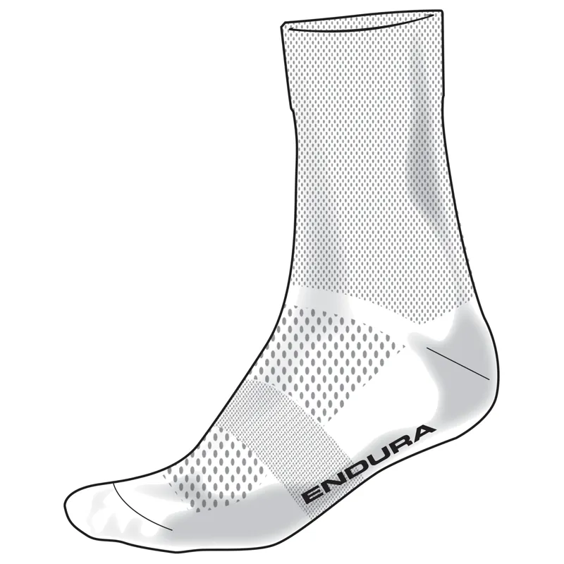 Endura Pro SL Power Sock White