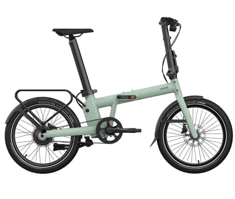 Eovolt Afternoon Pro 20in Electric folding Bike 2025 Smoked Green