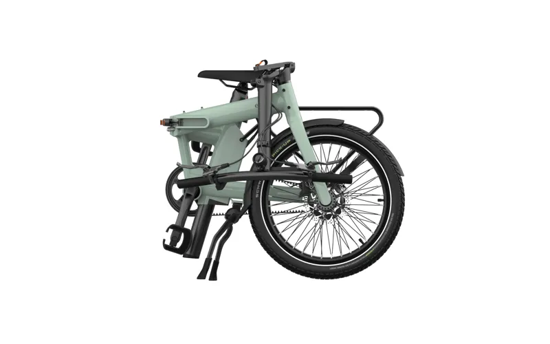Eovolt Afternoon Pro 20in Electric folding Bike 2025 Smoked Green-1