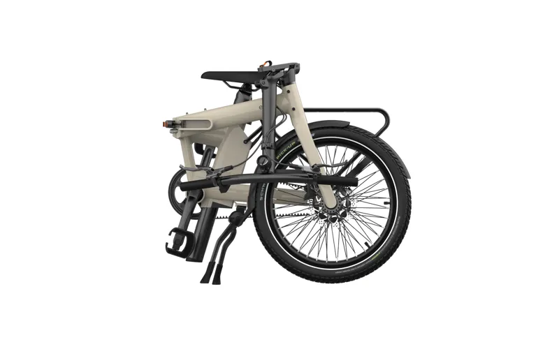 Eovolt Afternoon Pro 20in Electric folding Bike 2025 Taupe-1