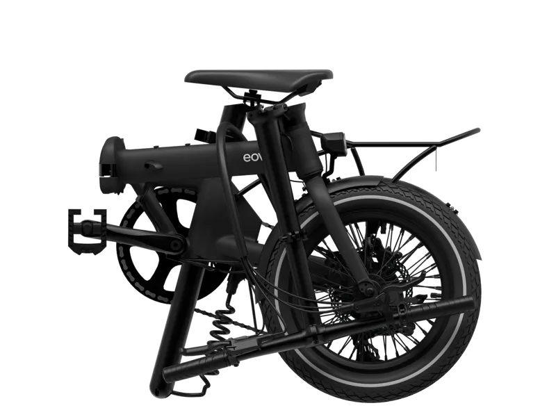 Eovolt Morning 16in Folding Electric Bike 2025 Onyx Black-1