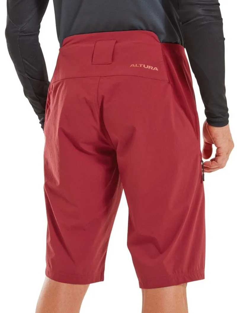 Altura Esker Trail MTB Shorts Dark Red-1