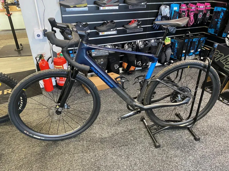 Ex Demo Mondraker Dusty XR Large Gravel Bike 2023 Blue-1