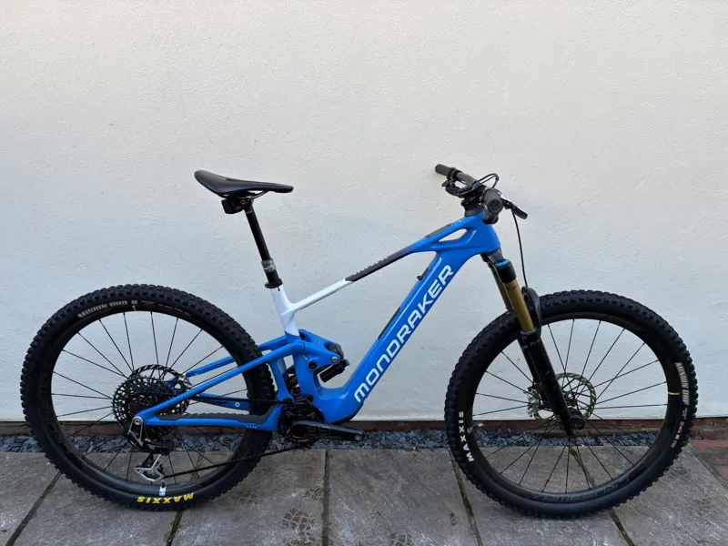 Ex Demo Mondraker Neat RR SL Medium Electric Bike 2024 Blue/White/Black