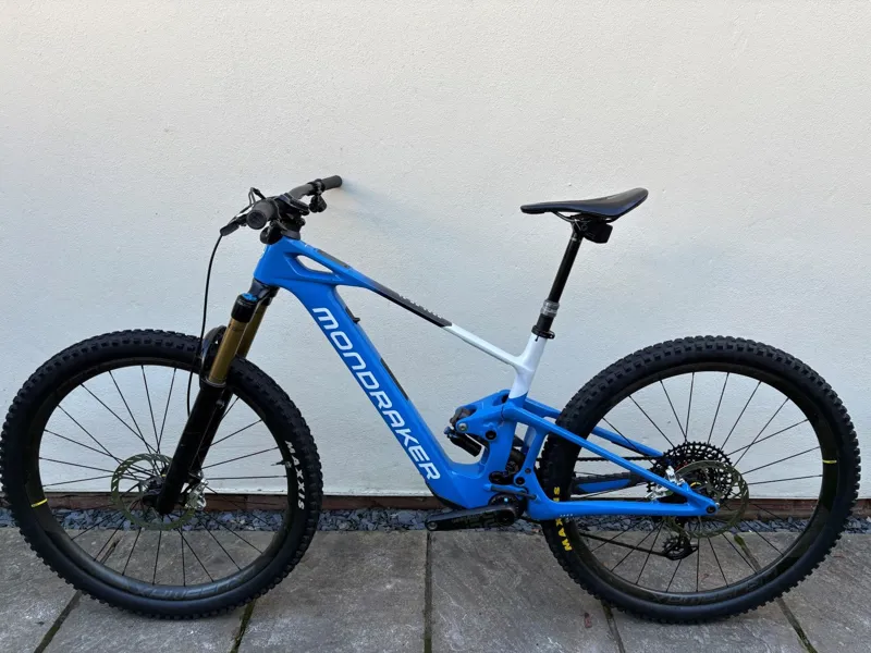 Ex Demo Mondraker Neat RR SL Medium Electric Bike 2024 Blue/White/Black-1