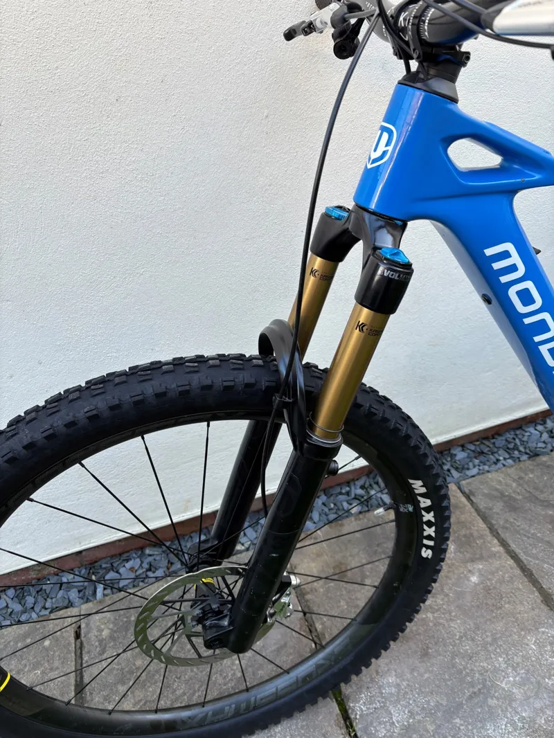 Ex Demo Mondraker Neat RR SL Medium Electric Bike 2024 Blue/White/Black-4