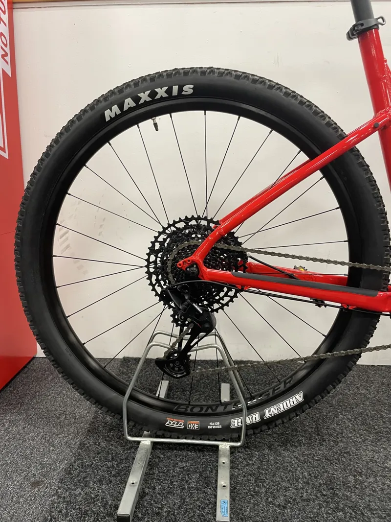 Ex Display Trek Marlin 8 XL Mountain Bike 2022 Gloss Radioactive Red/Nautical-1