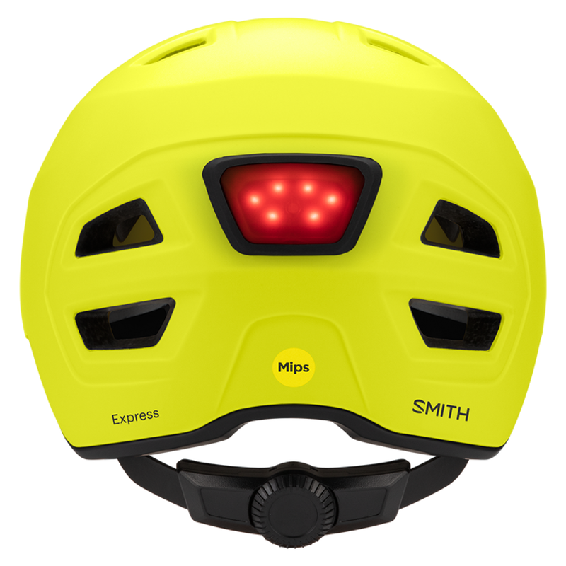 Smith Express MIPS Commute Helmet Matte Neon Yellow Viz-1