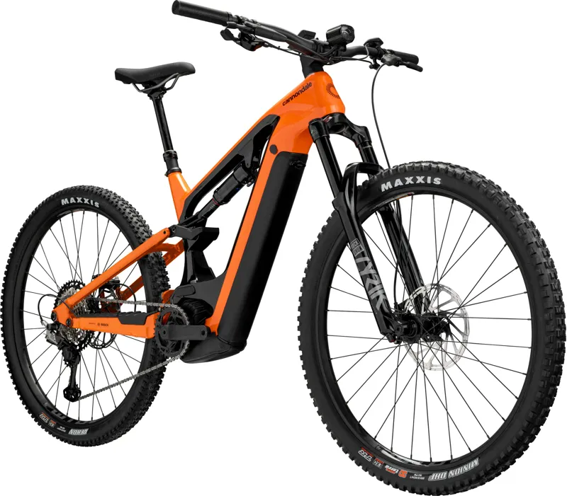 Cannondale Moterra Neo Carbon 1 Electric Bike 2023 Orange-1