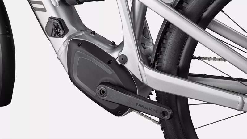 Specialized Tero X 4.0 Electric Bike 2024 Silver Dust/Smoke-6