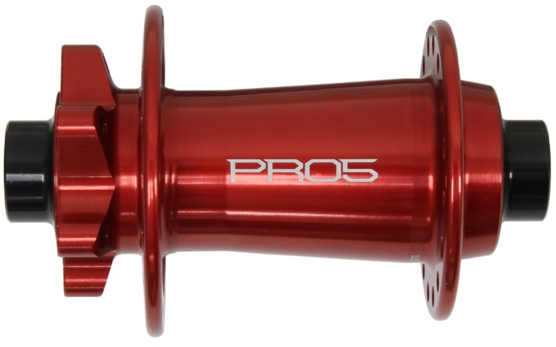 Hope Pro5 Front 6 Bolt 24H Hub Boost Red-1