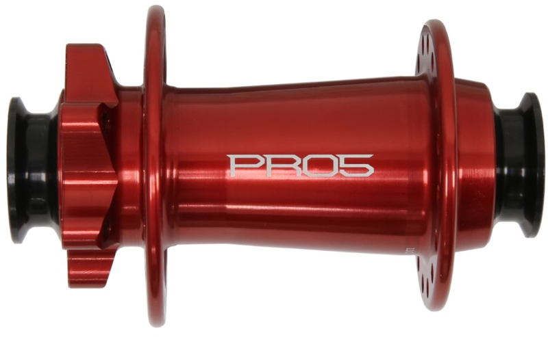 Hope Pro5 Front 6 Bolt 24H Hub Boost Red-2