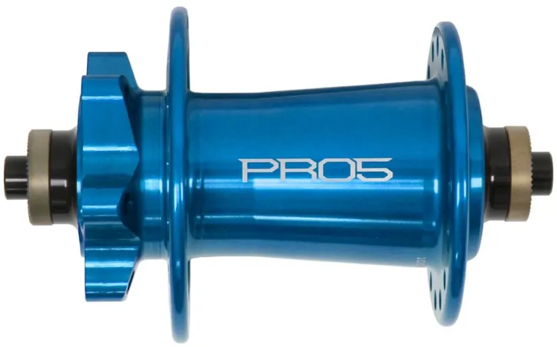 Hope Pro5 Front 6 Bolt 28H Hub Blue-2