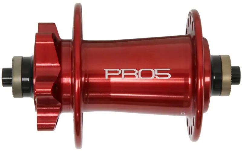 Hope Pro5 Front 6 Bolt 28H Hub Red-2