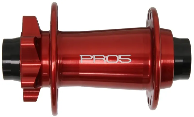 Hope Pro5 Front Hub 6 Bolt 36H Boost Red-2