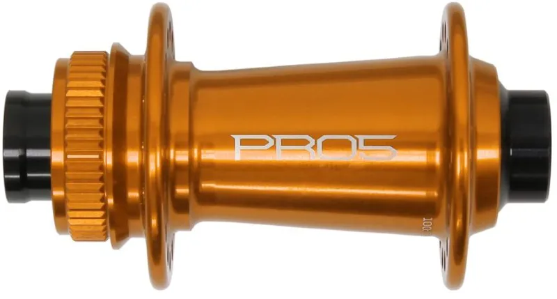 Hope Pro5 Front Centre Lock 24H Hub Orange-1