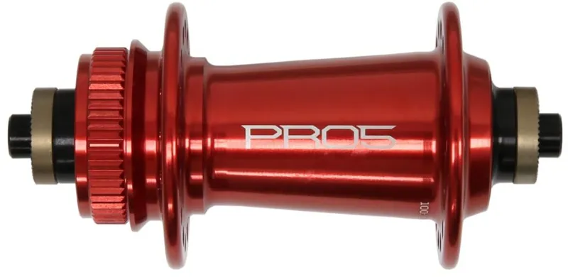 Hope Pro 5 Front Centre Lock 28H Hub Red-2