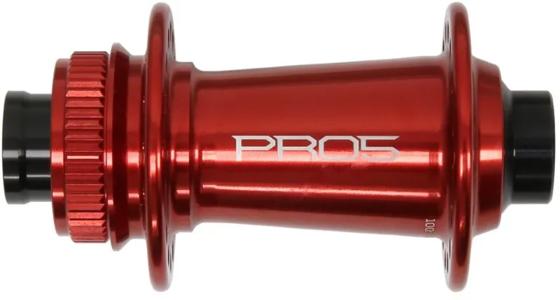 Hope Pro 5 Front Centre Lock 32H Hub Red-1