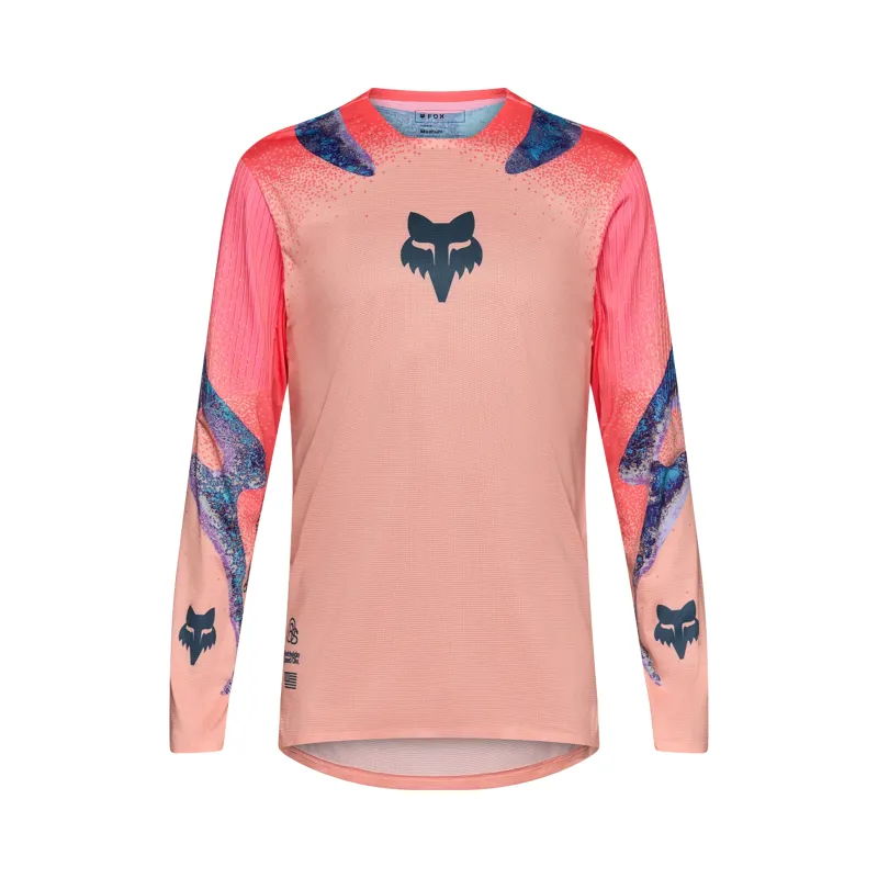 Fox Flexair Vision Limited Edition Long Sleeve Jersey Peach